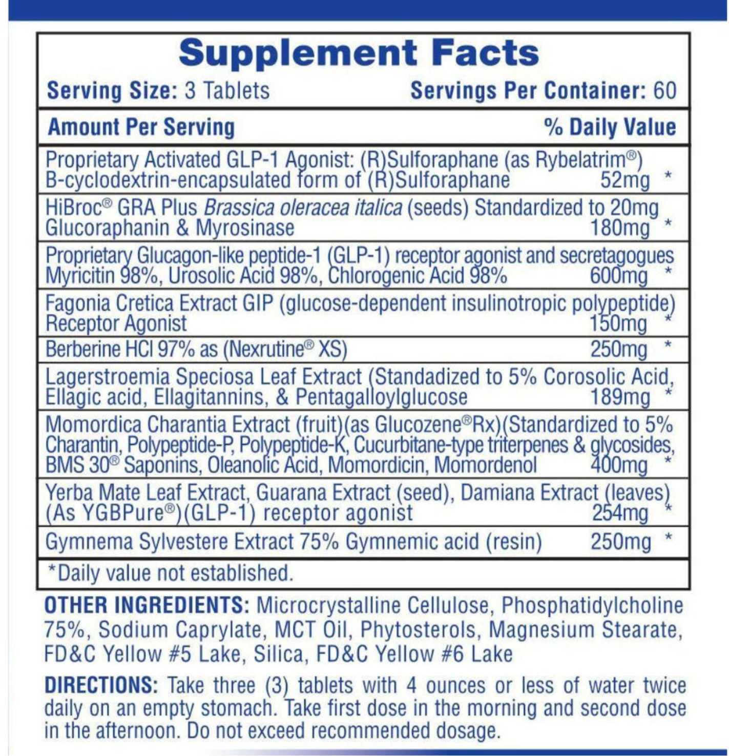 Hi-Tech Pharmaceuticals Slimaglutide 180ct / Rybelatrim
