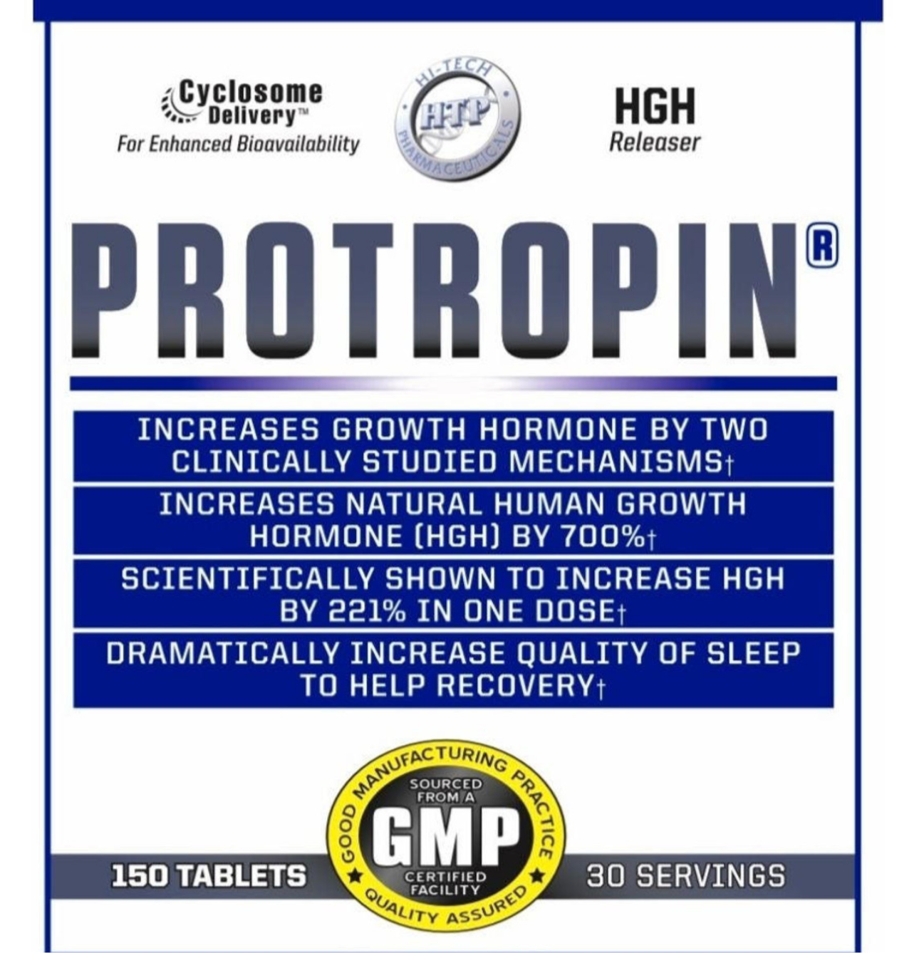 Hi-Tech Pharmaceuticals Protropin 150 Tablets