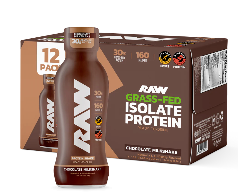 Raw Nutrition Ready to Drink 30g Protein RTD – 12-Pack