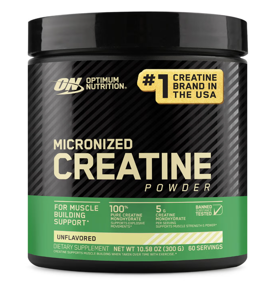 Optimum Nutrition Micronized Creatine Powder - Unflavored (60 Servings)