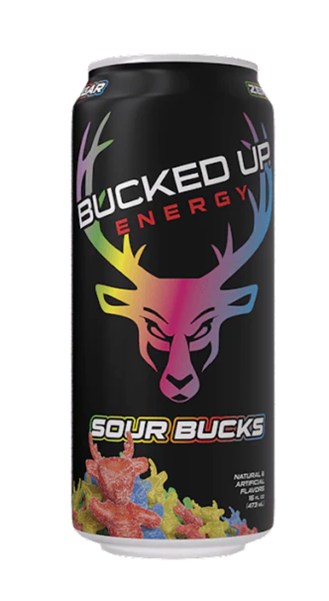 Bucked Up Energy RTD (12 PAck) : Pre-Workout Power & No-Crash Focus