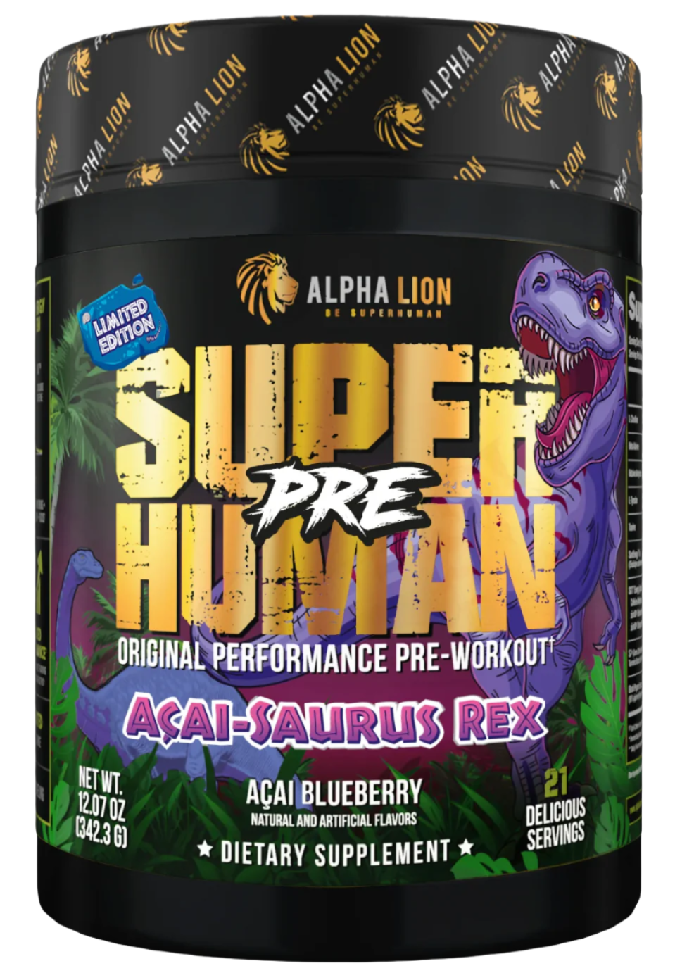 Alpha Lion Superhuman Pre Workout 21srv (Choose Flavor)