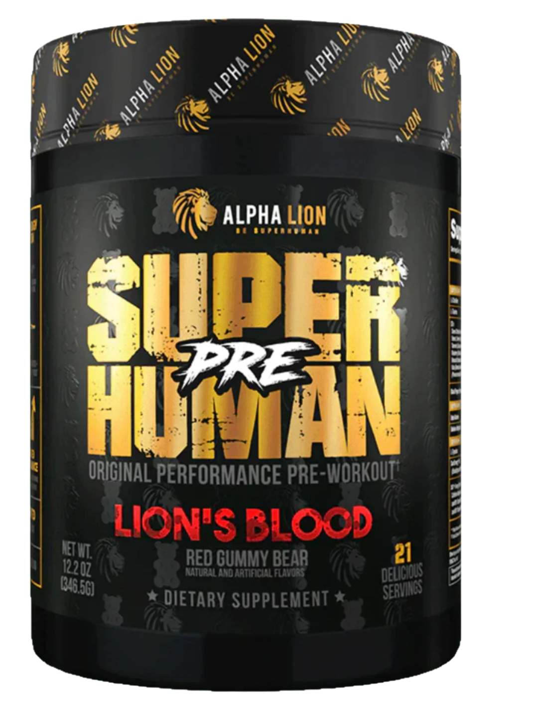 Alpha Lion Superhuman Pre Workout 21srv (Choose Flavor)