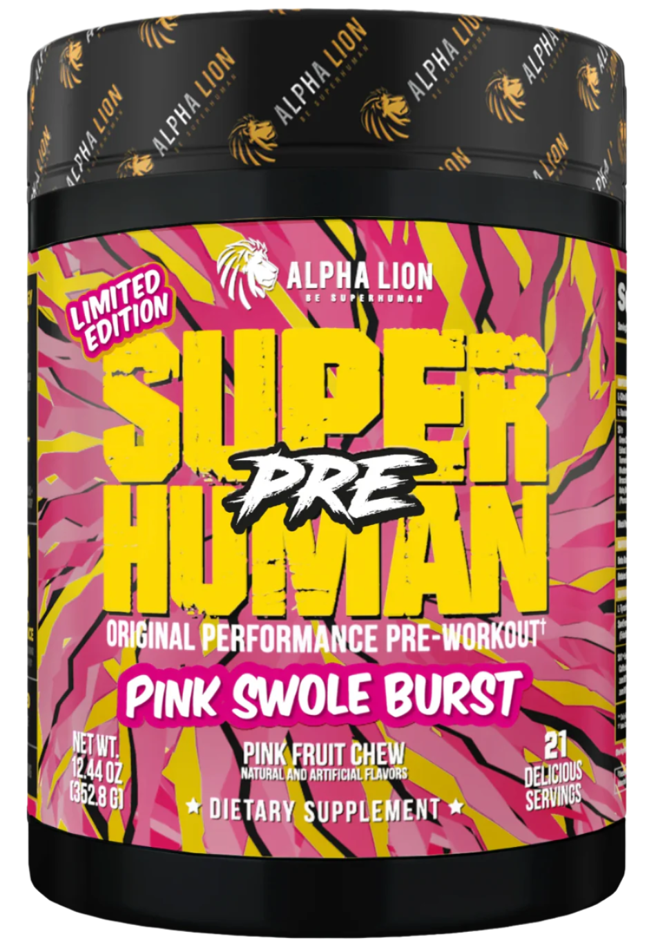 Alpha Lion Superhuman Pre Workout 21srv (Choose Flavor)