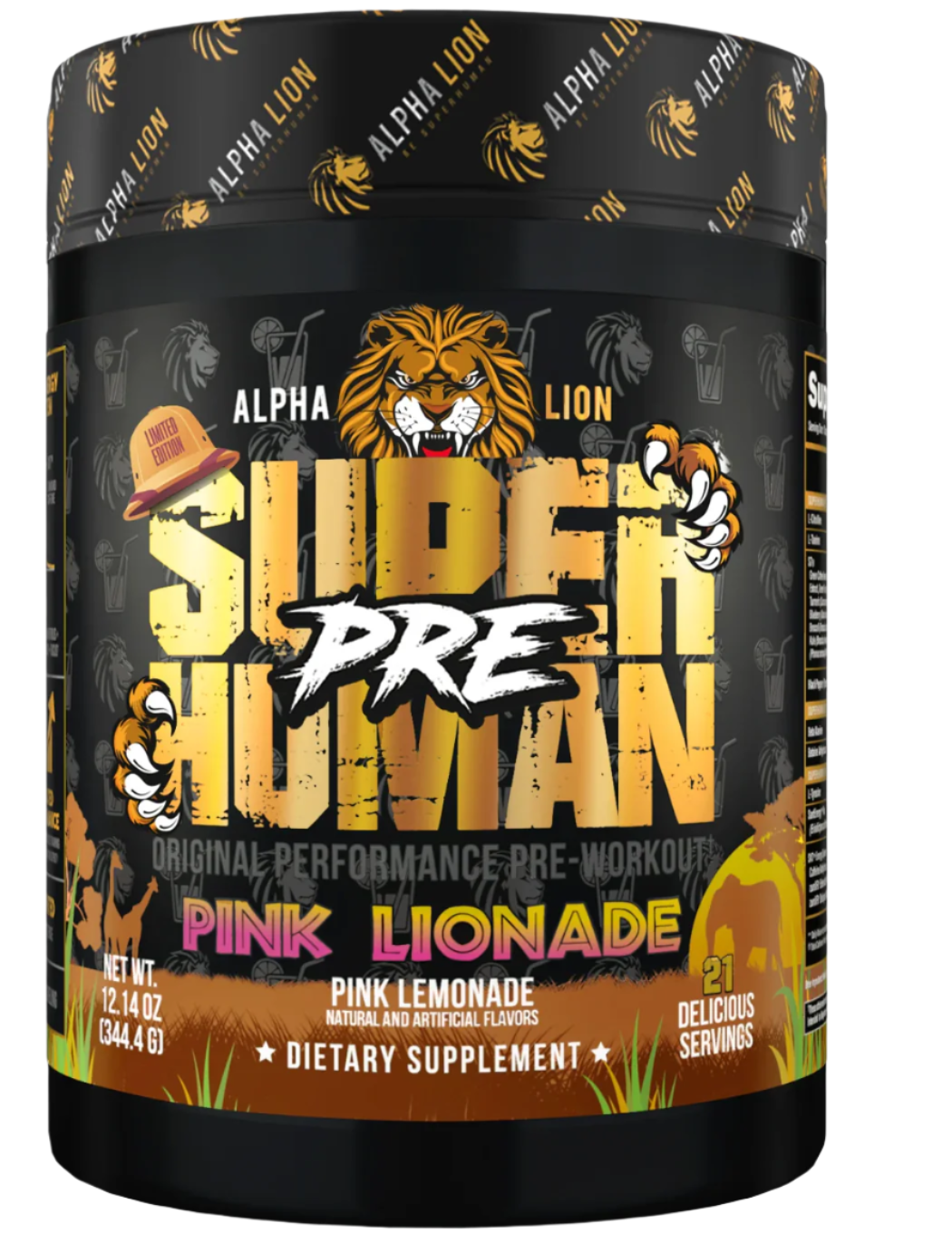 Alpha Lion Superhuman Pre Workout 21srv (Choose Flavor)