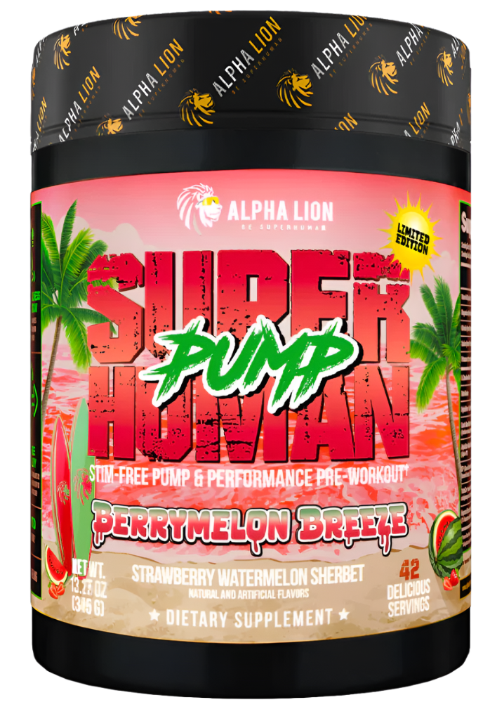 Alpha Lion SuperHuman Pump (Non Stim Pre-Workout)