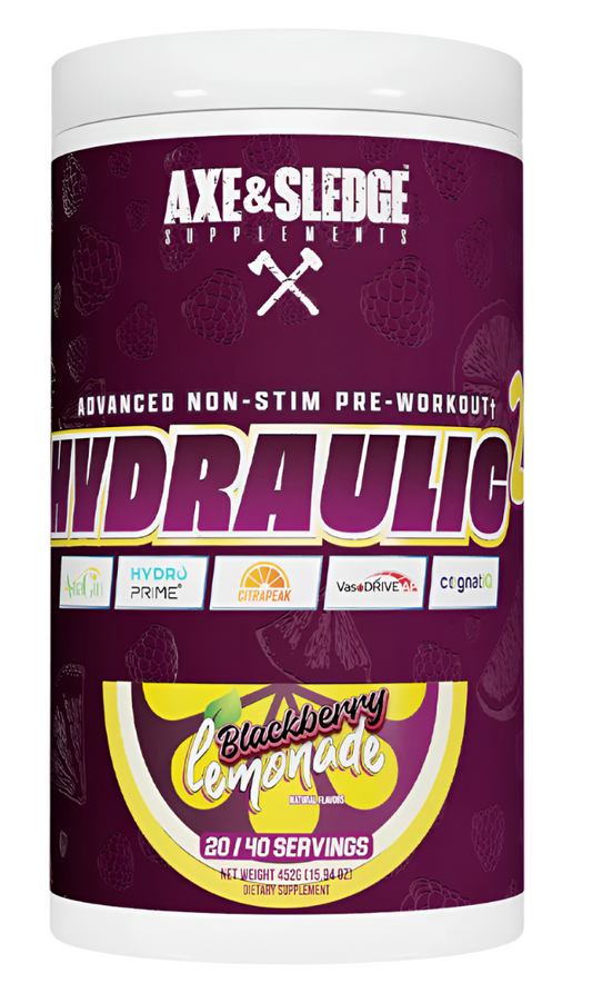 Axe & Sledge HYDRAULIC V2 | NON-STIM PRE-WORKOUT