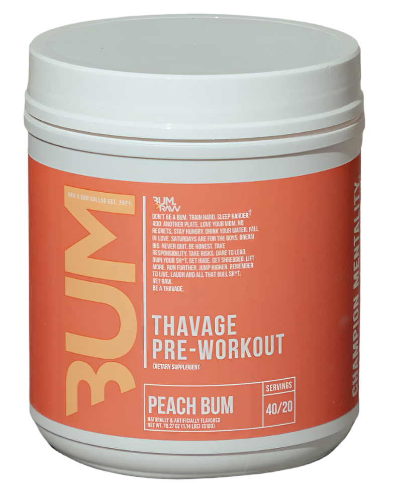 Raw Cbum Thavage Pre-Workout