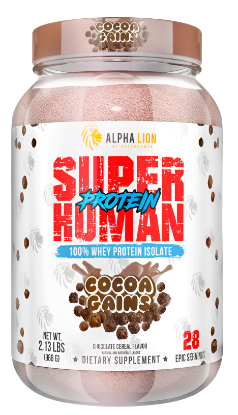 Alpha Lion Superhuman 100% Whey Protein Isolate (28 Servings) (Choose Flavor)