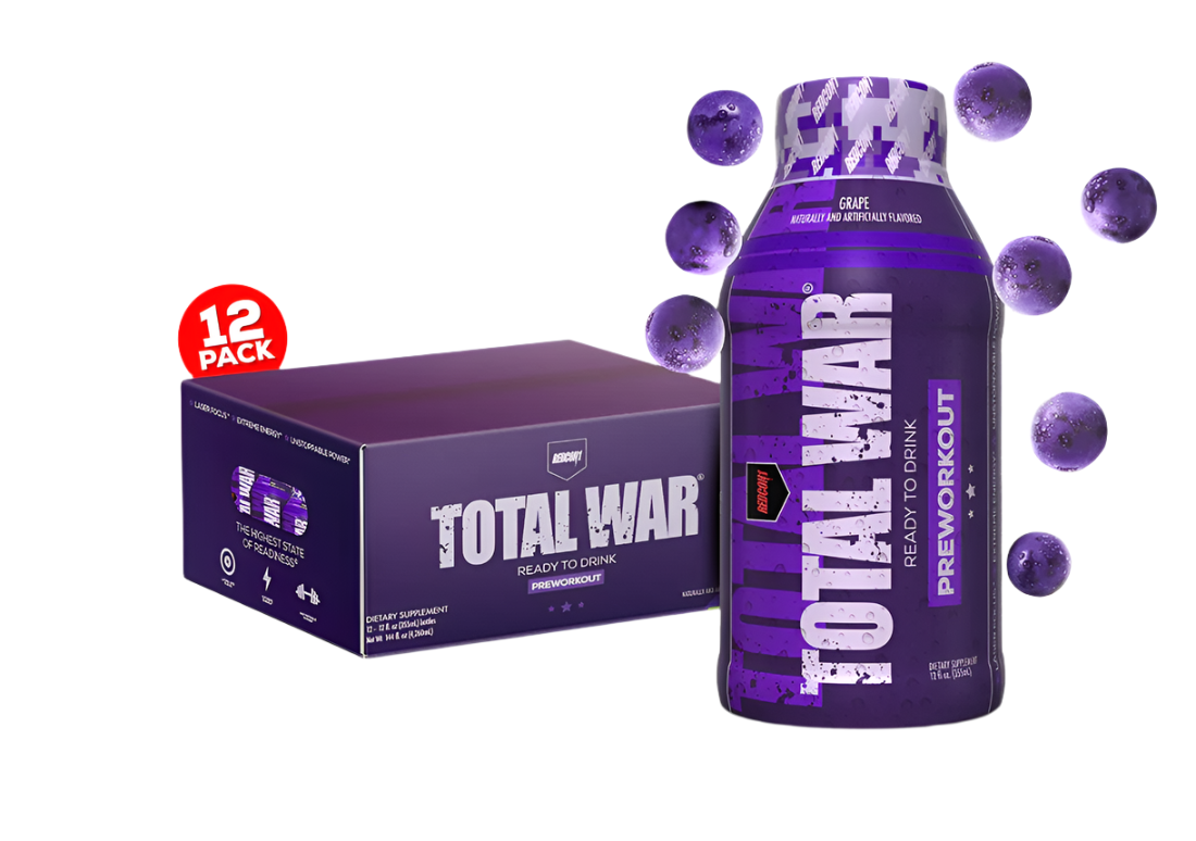 Recon1 TOTAL WAR Ready To Drink Preworkout (12 Servings)