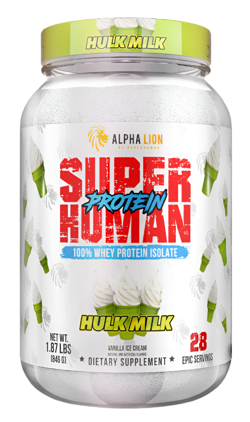 Alpha Lion Superhuman 100% Whey Protein Isolate (28 Servings) (Choose Flavor)