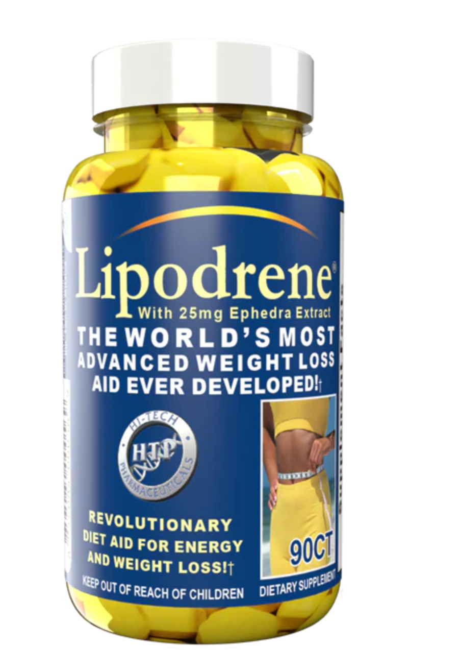 Hi-Tech Lipodrene (w ephedra) (90 Count)