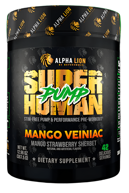 Alpha Lion SuperHuman Pump (Non Stim Pre-Workout)