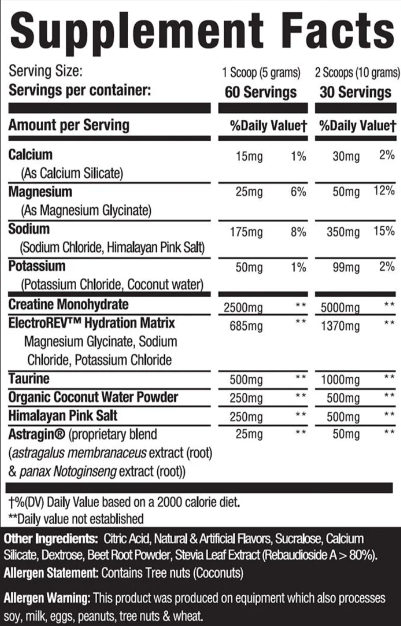 Muscle Sport Creatine + Hydration