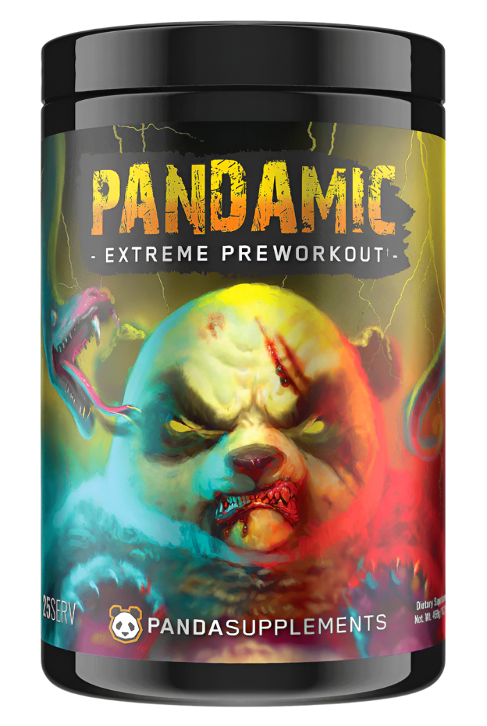 Panda Supps PANDAMIC Pre-Workout | High-Stimulant Formula for Focus & Pump
