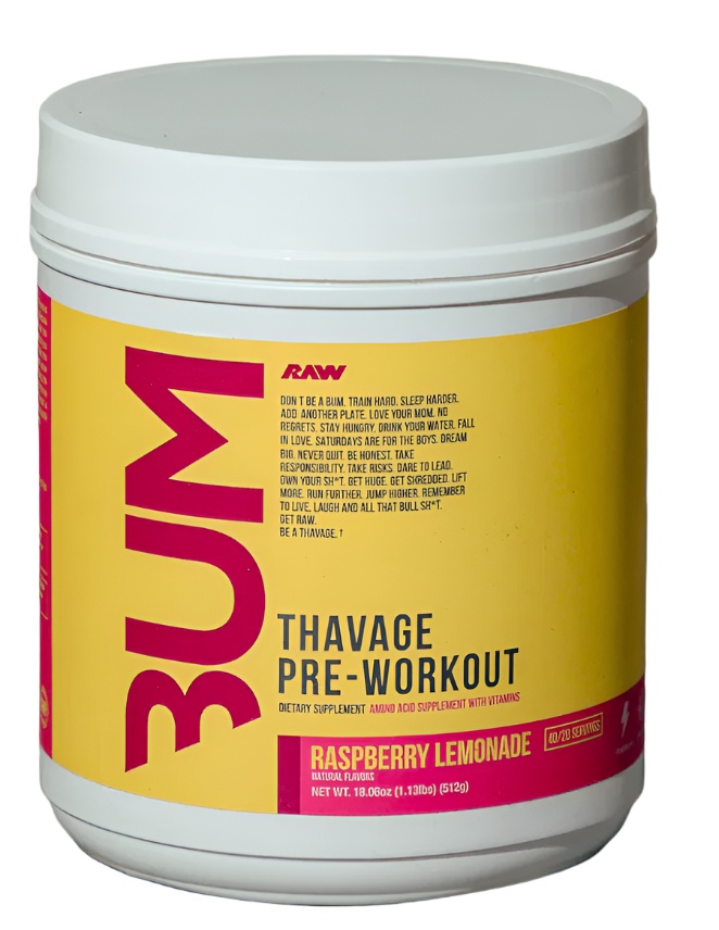 Raw Cbum Thavage Pre-Workout