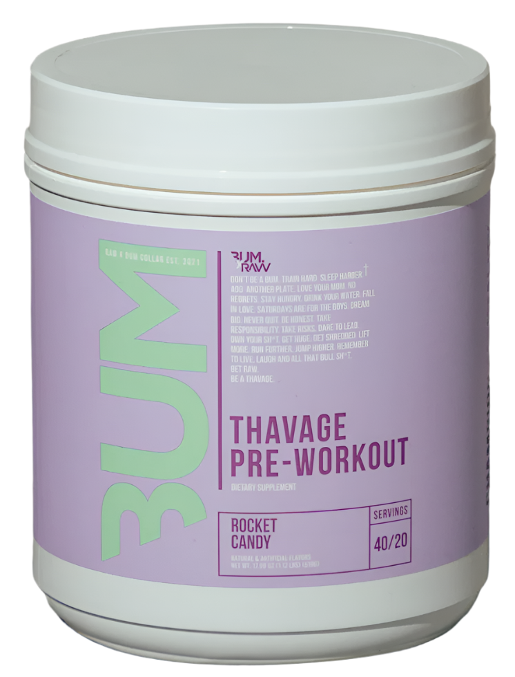 Raw Cbum Thavage Pre-Workout